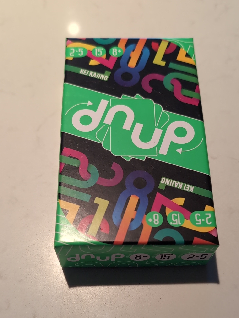 Green dnup Card Game by - Family Party Game